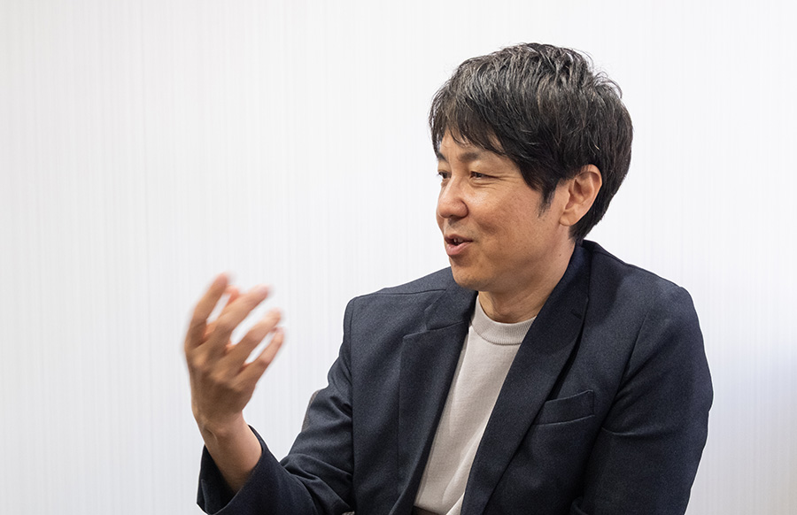 画像：ビジネスコンサルティング部・佐伯部長