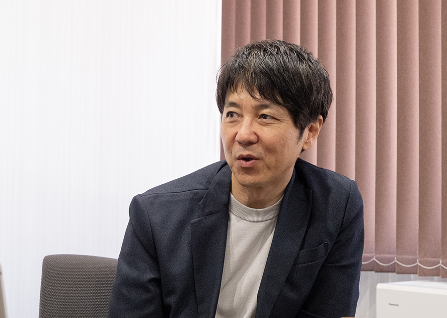 画像：ビジネスコンサルティング部・佐伯部長